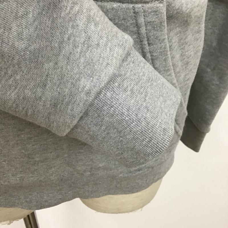 アディダス adidas パーカー 長袖 DT7963 TREFOIL HOODIE S ロゴ、文字 灰 / グレー / メンズ USED 古着 中古 10092051