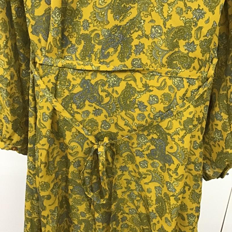 アズールバイマウジー AZUL BY MOUSSY カーディガン 長袖 250BSA30-668D ペイズリーガウン 長袖カーディガン ロングガウン ロングカーディガン S ペイズリー マルチカラー / マルチカラー / レディース USED 古着 中古 10092068