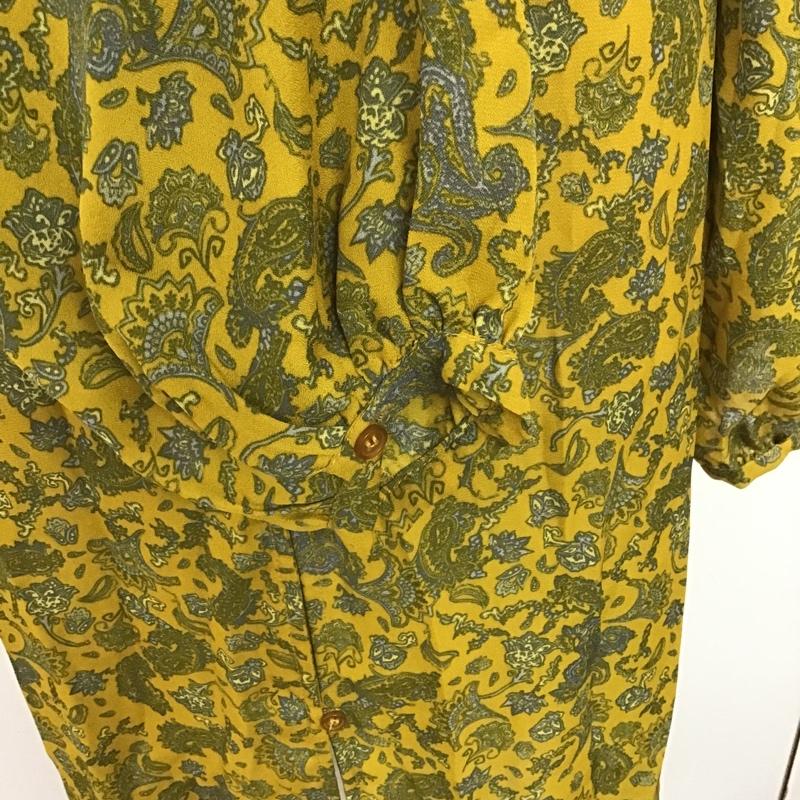 アズールバイマウジー AZUL BY MOUSSY カーディガン 長袖 250BSA30-668D ペイズリーガウン 長袖カーディガン ロングガウン ロングカーディガン S ペイズリー マルチカラー / マルチカラー / レディース USED 古着 中古 10092068