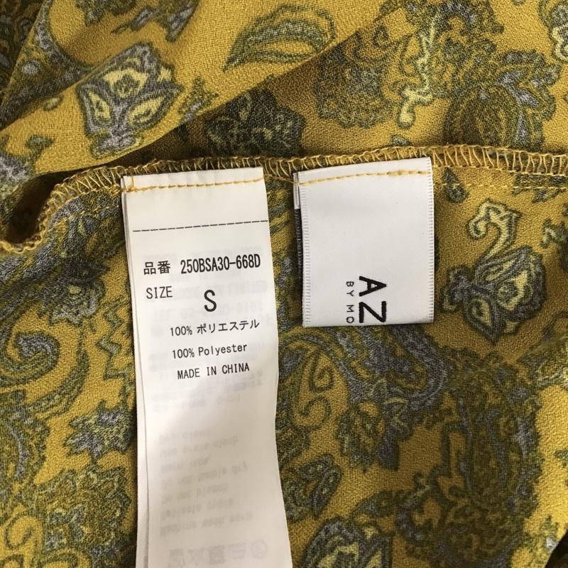 アズールバイマウジー AZUL BY MOUSSY カーディガン 長袖 250BSA30-668D ペイズリーガウン 長袖カーディガン ロングガウン ロングカーディガン S ペイズリー マルチカラー / マルチカラー / レディース USED 古着 中古 10092068