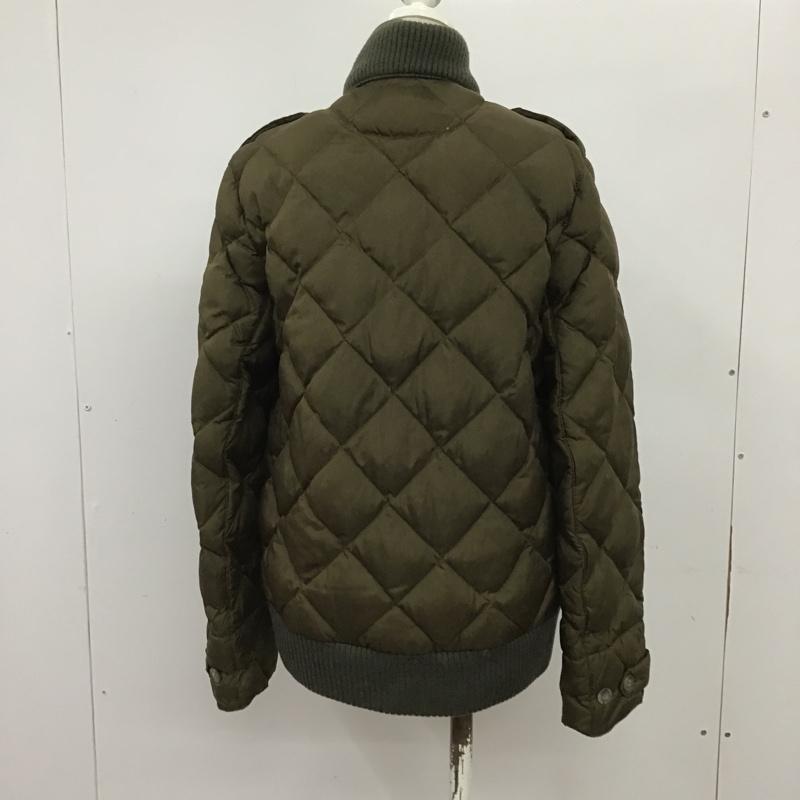 ラルフローレン RALPHLAUREN ジャケット、上着 ジャンパー、ブルゾン キルティングジャケット ダウンブルゾン 7 無地 カーキ / カーキ / レディース USED 古着 中古 10092076