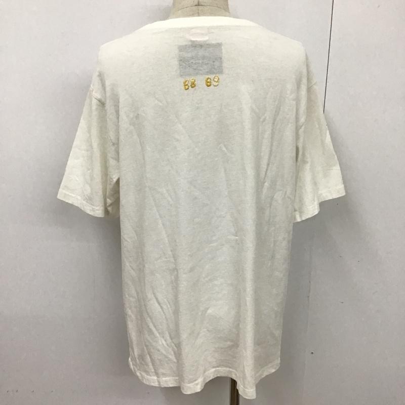 フロムザギャレット FROM THE GARRET Tシャツ 半袖 01-01051-05 虎 福 L 刺繍 白 / ホワイト /  メンズ USED 古着 中古 10092088
