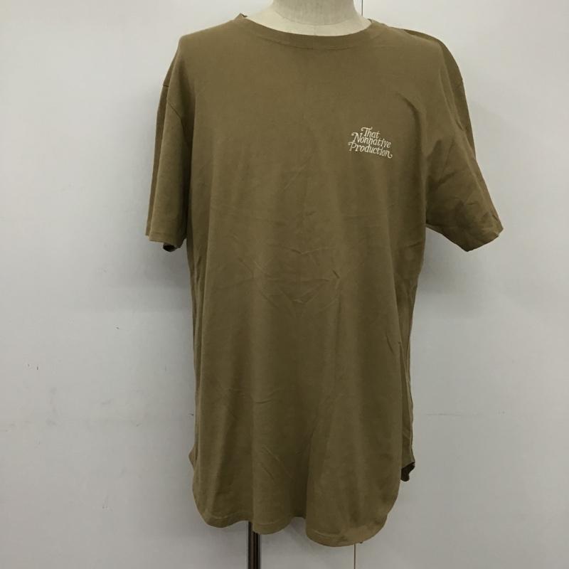 ノンネイティブ nonnative Tシャツ 半袖 NN-T3314 3 ロゴ、文字 ベージュ / ベージュ /  メンズ USED 古着 中古 10092158