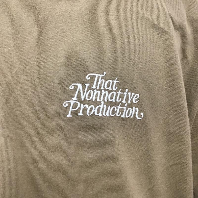 ノンネイティブ nonnative Tシャツ 半袖 NN-T3314 3 ロゴ、文字 ベージュ / ベージュ /  メンズ USED 古着 中古 10092158