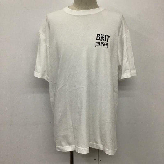 ベイト BAIT Tシャツ 半袖 777-BAT-TEE-011 タグ付き L ロゴ、文字 白 / ホワイト /  メンズ USED 古着 中古 10092159