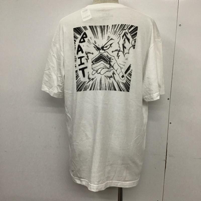 ベイト BAIT Tシャツ 半袖 777-BAT-TEE-011 タグ付き L ロゴ、文字 白 / ホワイト /  メンズ USED 古着 中古 10092159