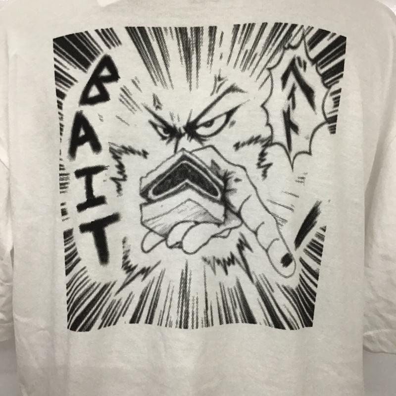 ベイト BAIT Tシャツ 半袖 777-BAT-TEE-011 タグ付き L ロゴ、文字 白 / ホワイト /  メンズ USED 古着 中古 10092159
