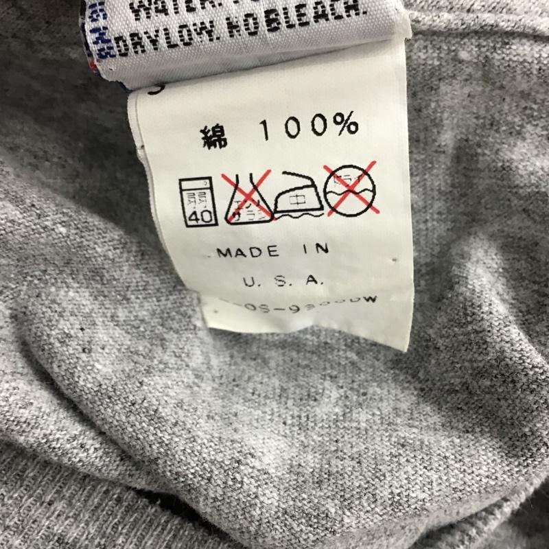 ゲス Guess Tシャツ 半袖 M プリント 灰 / グレー /  メンズ USED 古着 中古 10092173