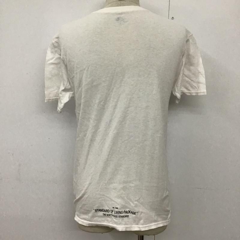 ザノースフェイス THE NORTH FACE Tシャツ 半袖 NT81400R STANDARD S ロゴ、文字 白 / ホワイト /  メンズ USED 古着 中古 10092175
