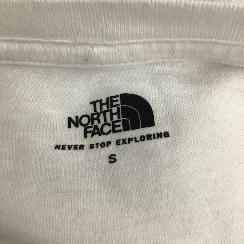 ザノースフェイス THE NORTH FACE Tシャツ 半袖 NT81400R STANDARD S ロゴ、文字 白 / ホワイト /  メンズ USED 古着 中古 10092175