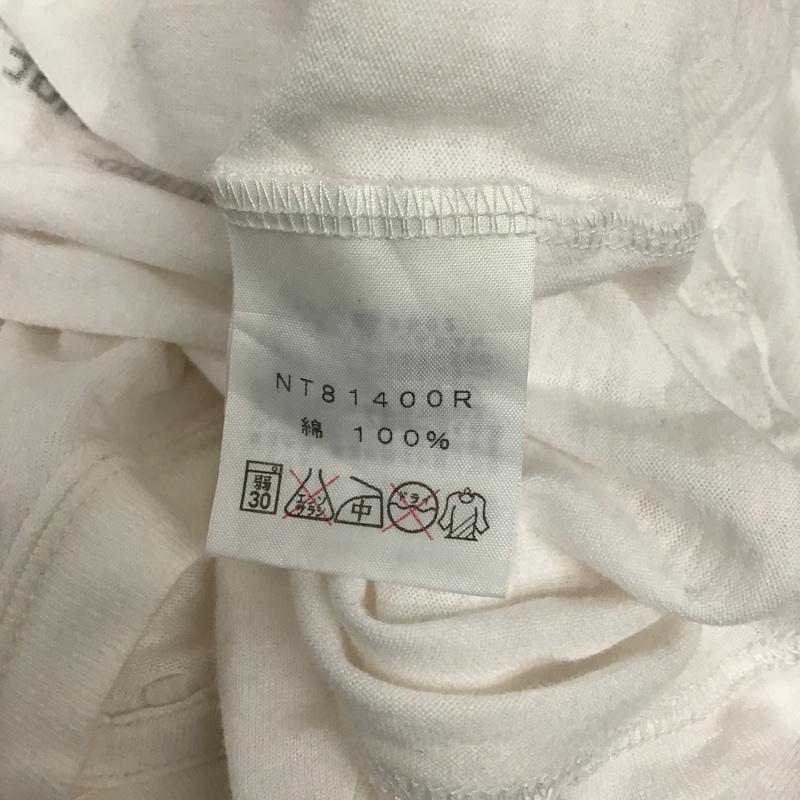 ザノースフェイス THE NORTH FACE Tシャツ 半袖 NT81400R STANDARD S ロゴ、文字 白 / ホワイト /  メンズ USED 古着 中古 10092175