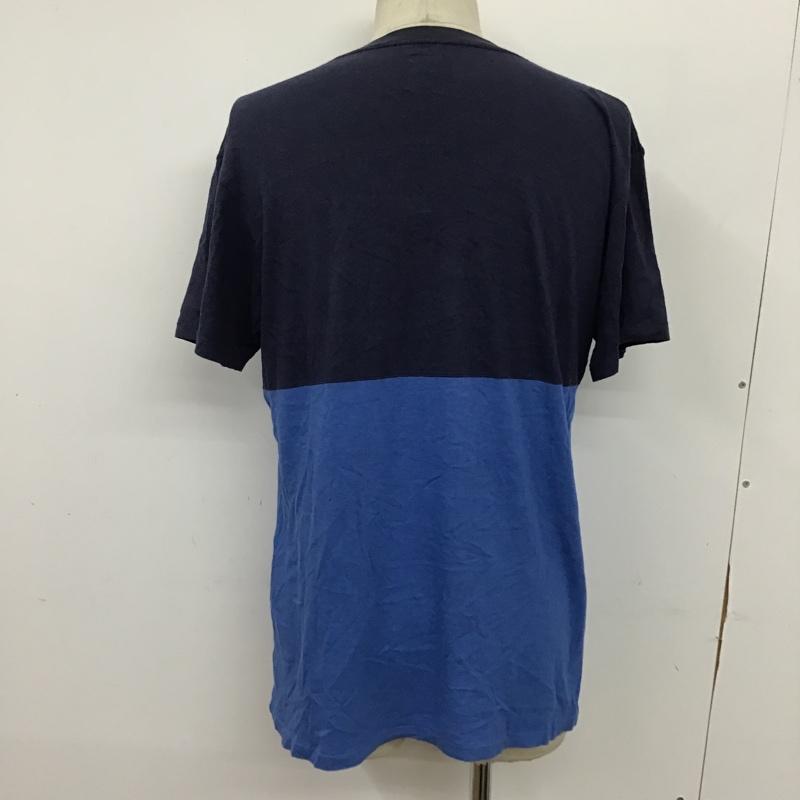 ベドウィン アンド ザ ハートブレイカーズ BEDWIN & THE HEARTBREAKERS Tシャツ 半袖 無地 水色 / ライトブルー / X 青 / ブルー /  メンズ USED 古着 中古 10092187