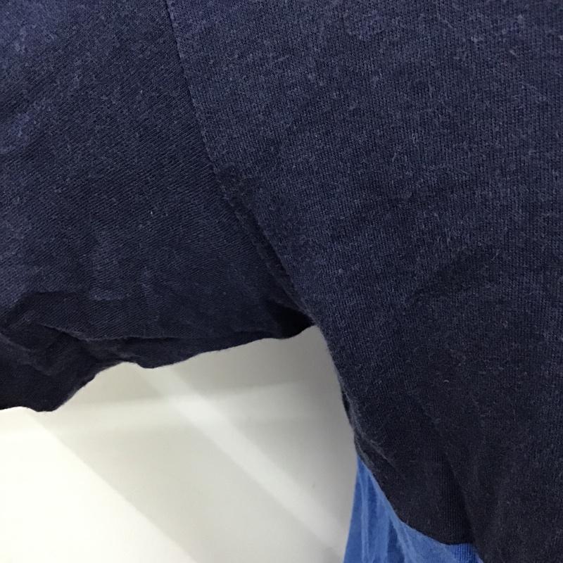 ベドウィン アンド ザ ハートブレイカーズ BEDWIN & THE HEARTBREAKERS Tシャツ 半袖 無地 水色 / ライトブルー / X 青 / ブルー /  メンズ USED 古着 中古 10092187