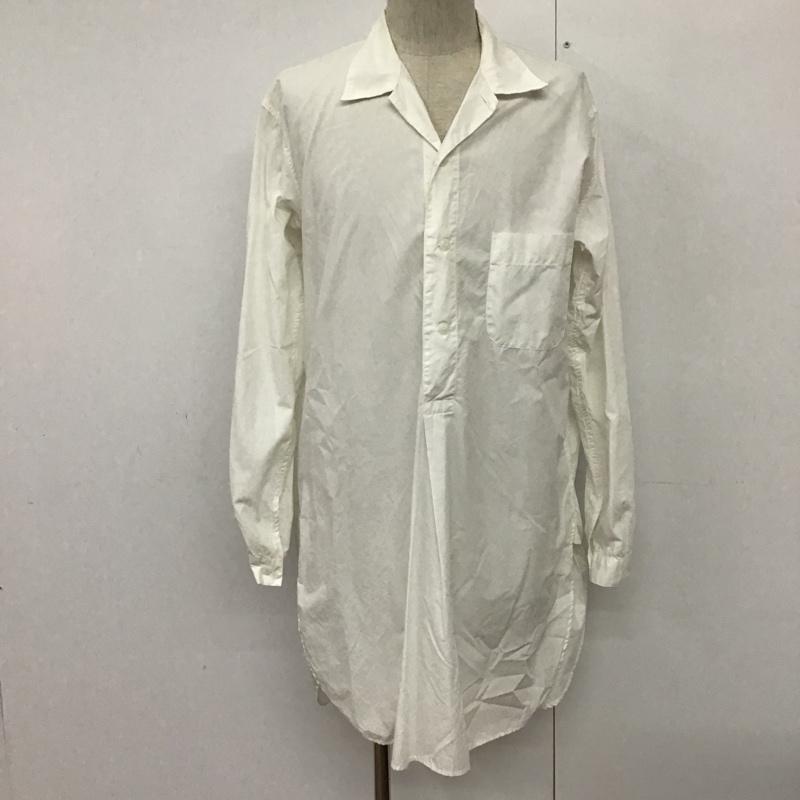 マーカ marka シャツ、ブラウス 長袖 M17A-04SH01C プルオーバーシャツ 2 無地 白 / ホワイト /  メンズ USED 古着 中古 10092213