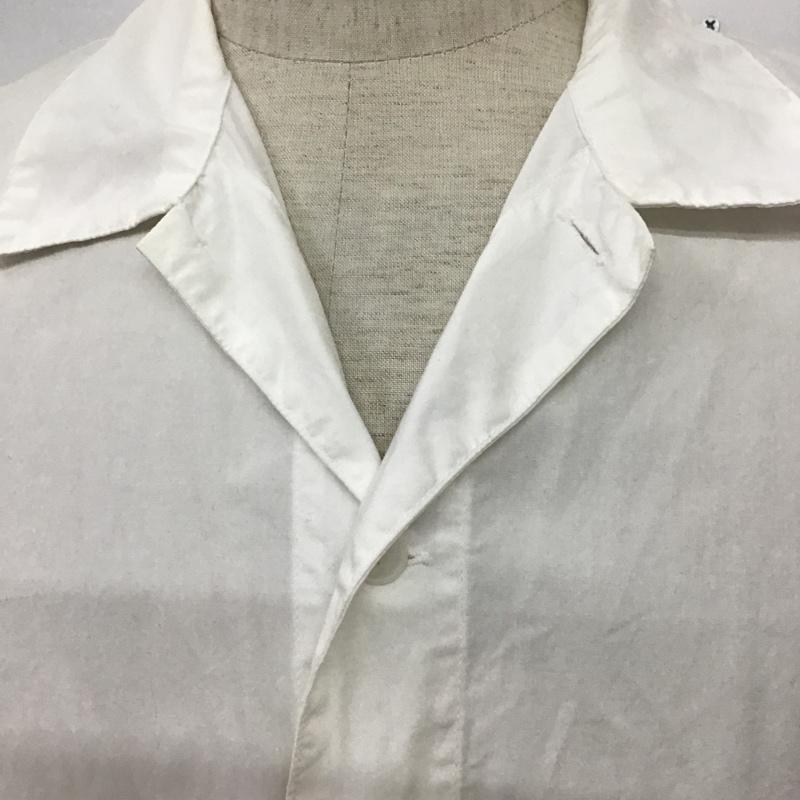 マーカ marka シャツ、ブラウス 長袖 M17A-04SH01C プルオーバーシャツ 2 無地 白 / ホワイト /  メンズ USED 古着 中古 10092213