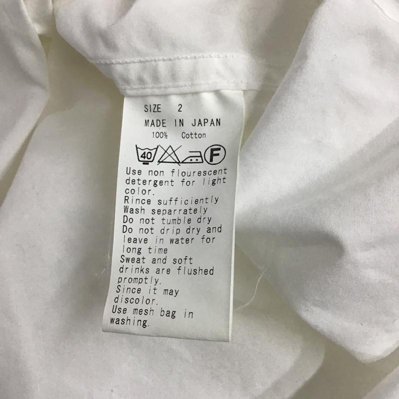 マーカ marka シャツ、ブラウス 長袖 M17A-04SH01C プルオーバーシャツ 2 無地 白 / ホワイト /  メンズ USED 古着 中古 10092213