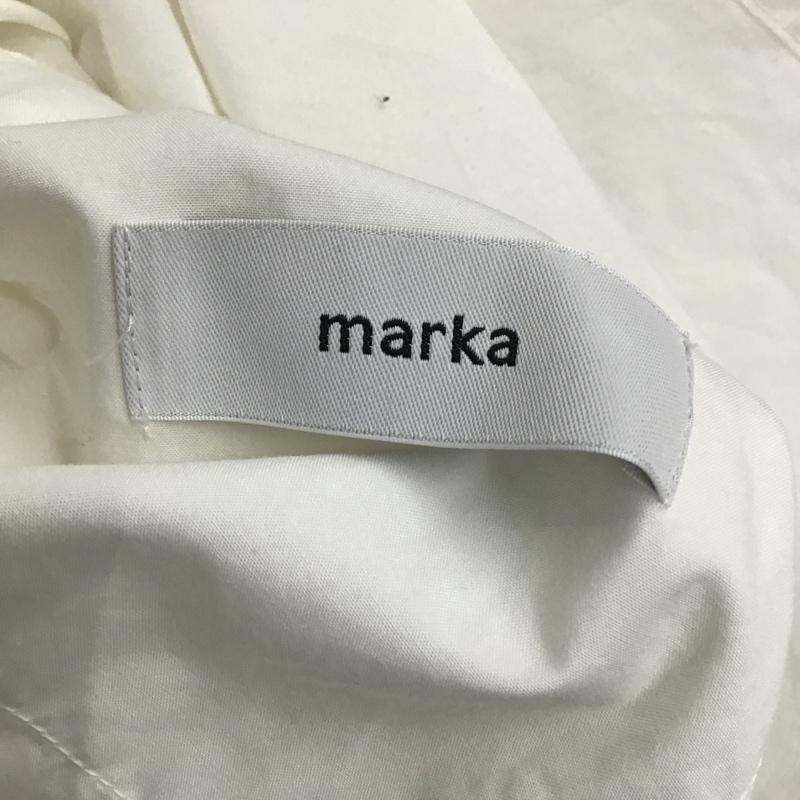 マーカ marka シャツ、ブラウス 長袖 M17A-04SH01C プルオーバーシャツ 2 無地 白 / ホワイト /  メンズ USED 古着 中古 10092213