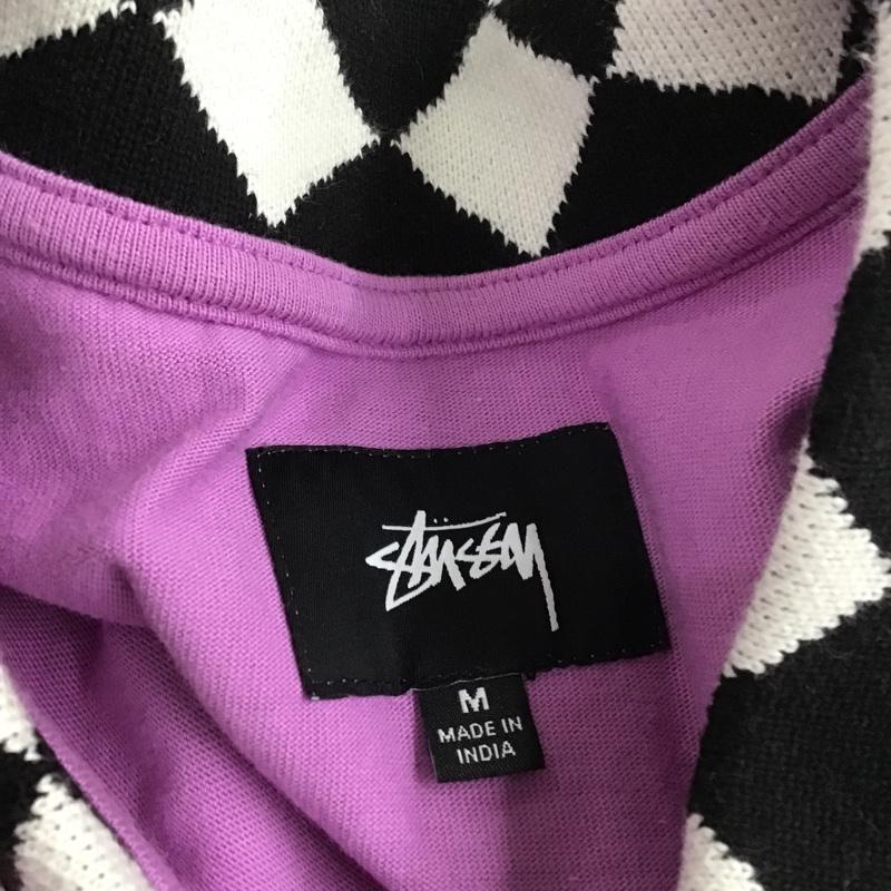 ステューシーウィメン Stussy Women ワンピース ロングスカート 214491 シャツワンピース MemphisCollarDress ポロシャツワンピース M 無地 紫 / パープル / レディース USED 古着 中古 10092218