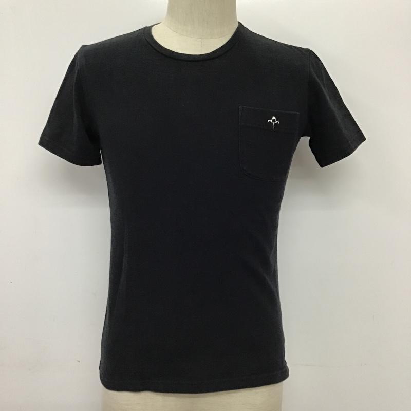 バックボーンザクラシック BACKBONE Tシャツ 半袖 BB12SS-C40 胸ポケット S ワンポイント 黒 / ブラック /  メンズ USED 古着 中古 10092232