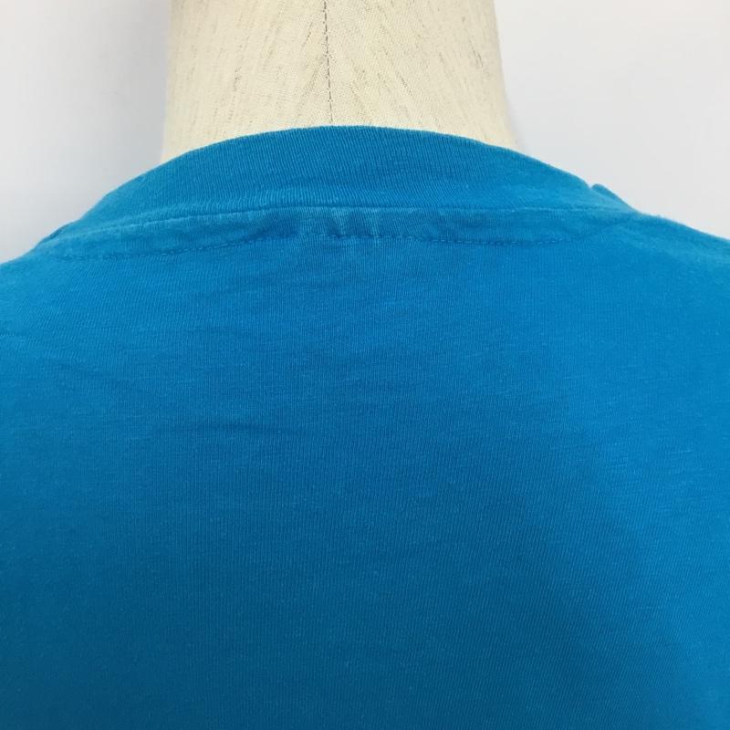 ヘインズ HANES Tシャツ 半袖 Hawaii L プリント 青 / ブルー /  メンズ USED 古着 中古 10092243