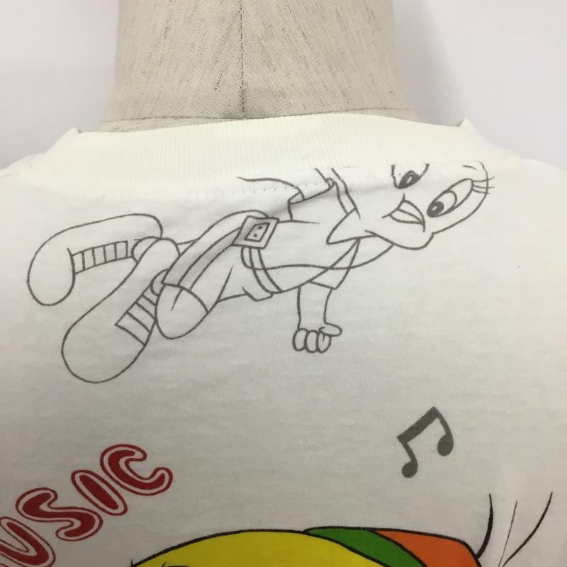 プラスワン PLUS ONE Tシャツ 半袖 TWEETY トゥイーティー キャラクター 白 / ホワイト /  メンズ USED 古着 中古 10092252