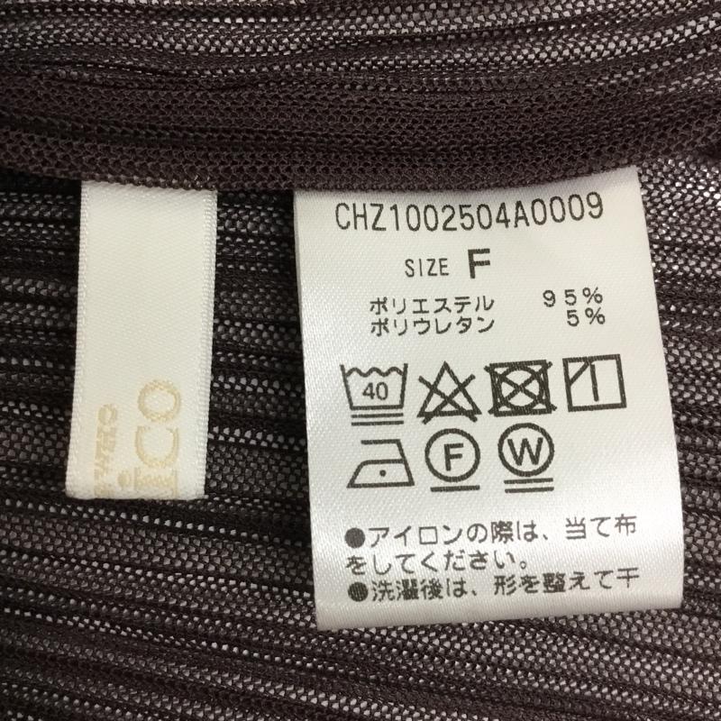 フーズフーチコ who's who Chico カットソー 長袖 FREE 無地 紫 / パープル /  レディース USED 古着 中古 10092282