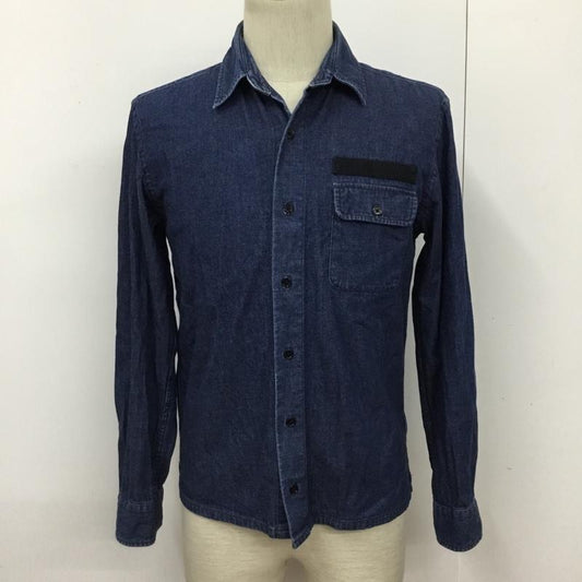 アーバンリサーチ URBAN RESEARCH シャツ、ブラウス 長袖 M 無地 インディゴ / インディゴ /  メンズ USED 古着 中古 10092288
