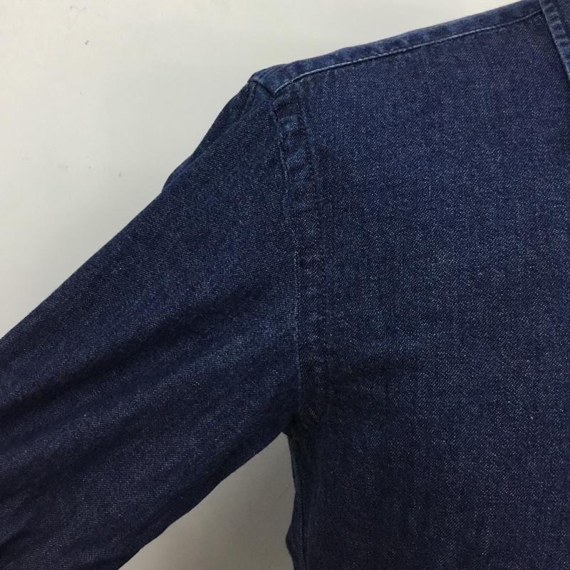 アーバンリサーチ URBAN RESEARCH シャツ、ブラウス 長袖 M 無地 インディゴ / インディゴ /  メンズ USED 古着 中古 10092288