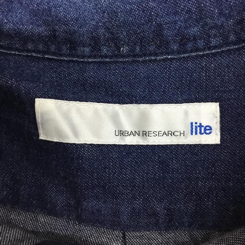 アーバンリサーチ URBAN RESEARCH シャツ、ブラウス 長袖 M 無地 インディゴ / インディゴ /  メンズ USED 古着 中古 10092288