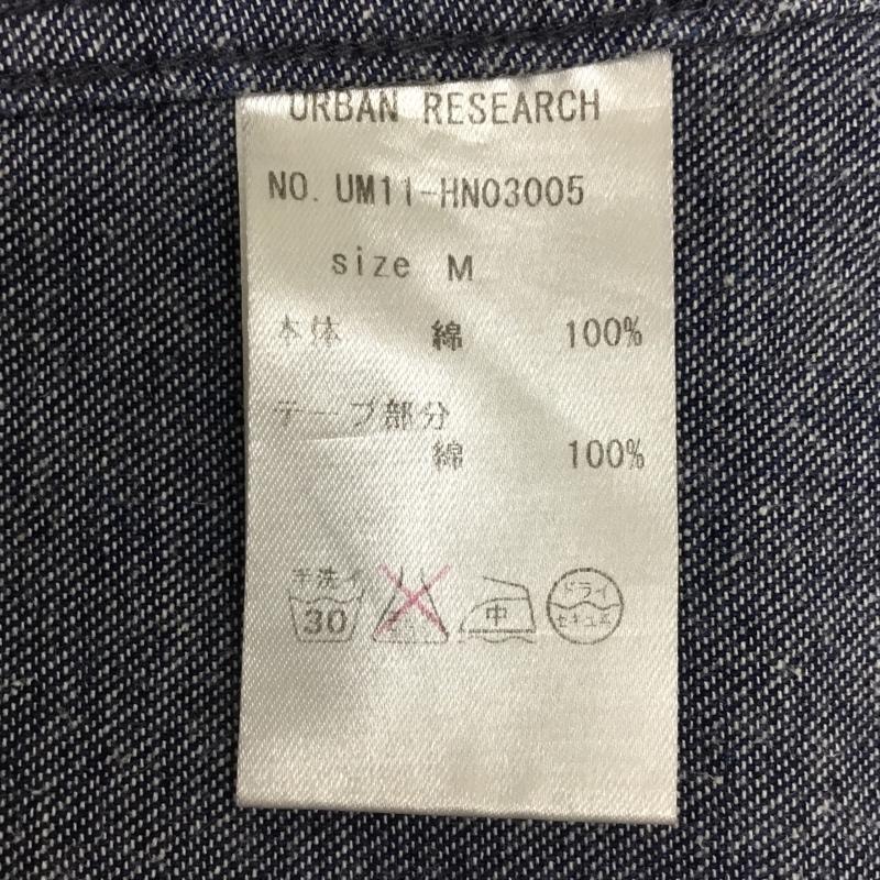 アーバンリサーチ URBAN RESEARCH シャツ、ブラウス 長袖 M 無地 インディゴ / インディゴ /  メンズ USED 古着 中古 10092288