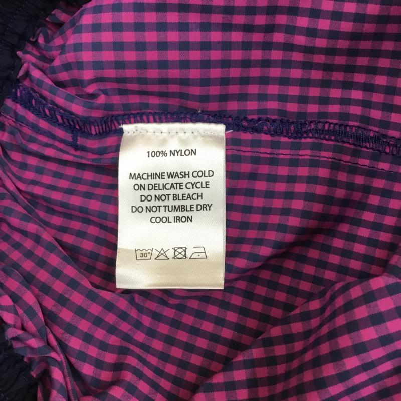 アンディフィーテッド UNDEFEATED パンツ ショートパンツ PANELED SHORT L チェック X 総柄 青 / ブルー / X 紫 / パープル / メンズ USED 古着 中古 10092328