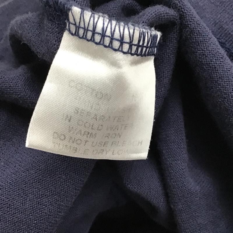 ラッツ RATS Tシャツ 半袖 J.ROGER13 L ロゴ、文字 紺 / ネイビー /  メンズ USED 古着 中古 10092338