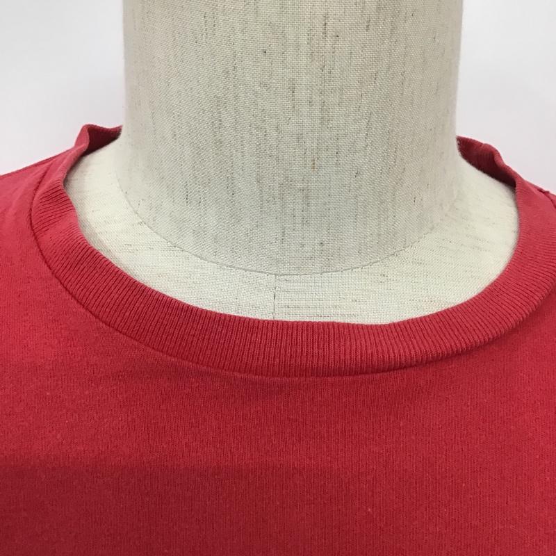 ラルフローレン RALPHLAUREN Tシャツ 半袖 POLO JEANS S ロゴ、文字 赤 / レッド /  メンズ USED 古着 中古 10092340