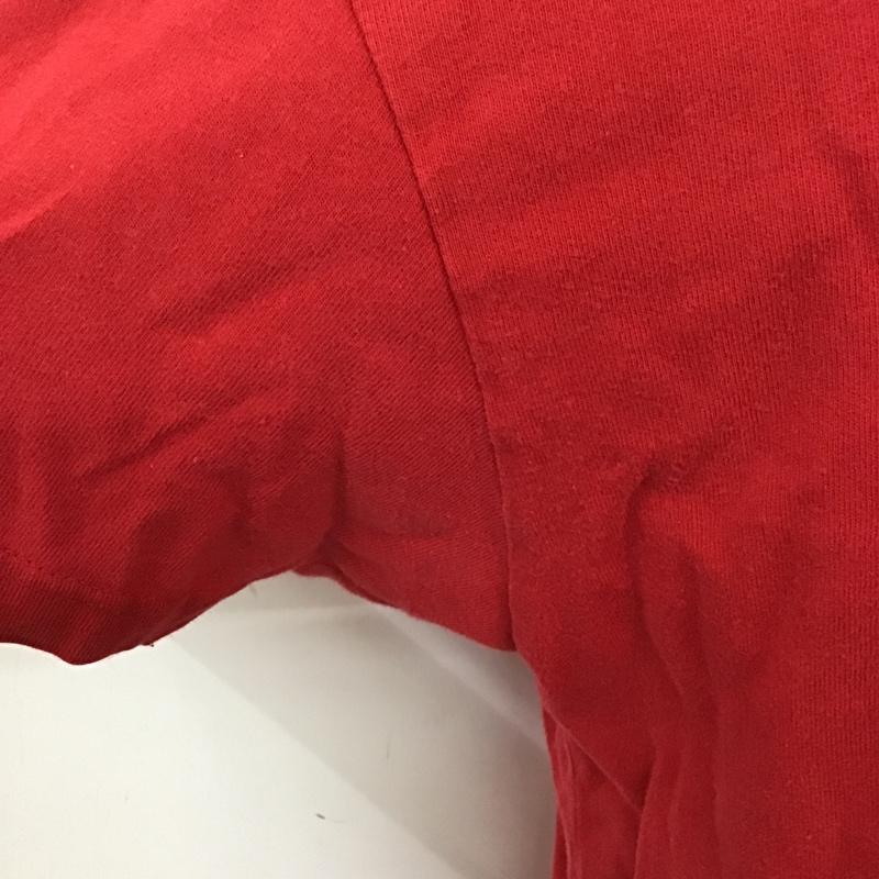 ラルフローレン RALPHLAUREN Tシャツ 半袖 POLO JEANS S ロゴ、文字 赤 / レッド /  メンズ USED 古着 中古 10092340