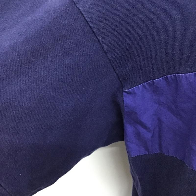 ジョンアンダーカバー JohnUNDERCOVER Tシャツ 半袖 JUM4801 パッチワークTシャツ 3 無地 紺 / ネイビー /  メンズ USED 古着 中古 10092344