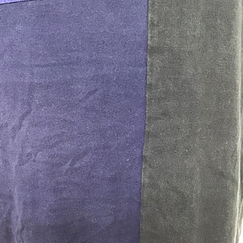 ジョンアンダーカバー JohnUNDERCOVER Tシャツ 半袖 JUM4801 パッチワークTシャツ 3 無地 紺 / ネイビー /  メンズ USED 古着 中古 10092344