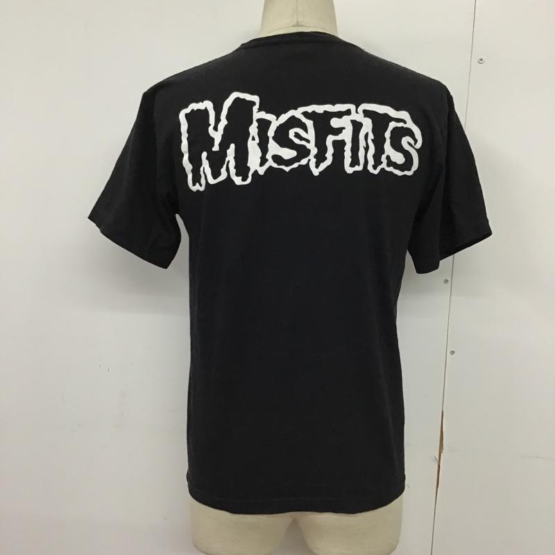ザ ジーティーシー THE GTS Tシャツ 半袖 バンドT MISFITS プリント 黒 / ブラック /  メンズ USED 古着 中古 10092345