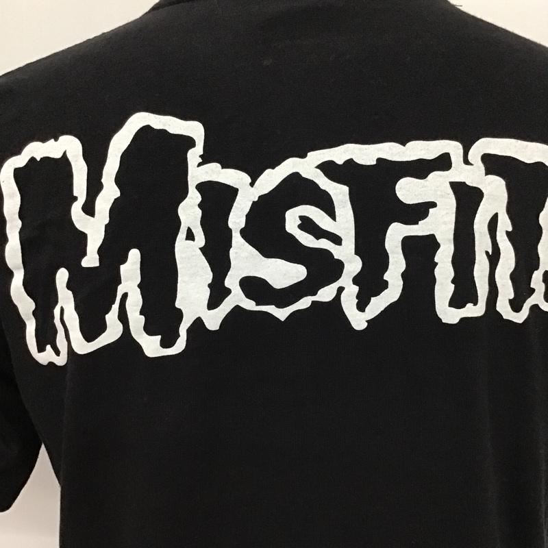 ザ ジーティーシー THE GTS Tシャツ 半袖 バンドT MISFITS プリント 黒 / ブラック /  メンズ USED 古着 中古 10092345