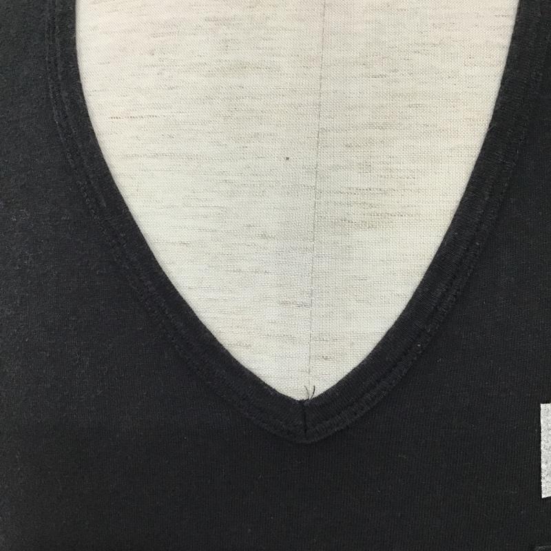 ギルティーパーティーズ GUILTYPARTIES Tシャツ 半袖 WACKO MARIA Vネック M ロゴ、文字 黒 / ブラック /  メンズ USED 古着 中古 10092347