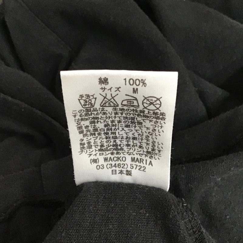 ギルティーパーティーズ GUILTYPARTIES Tシャツ 半袖 WACKO MARIA Vネック M ロゴ、文字 黒 / ブラック /  メンズ USED 古着 中古 10092347
