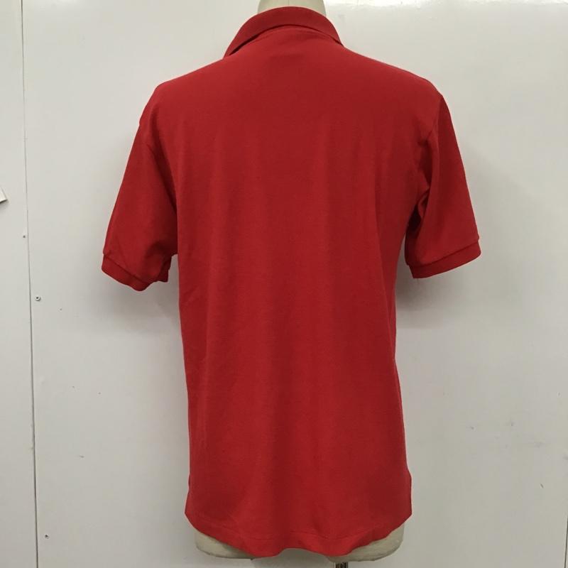 ザノースフェイス THE NORTH FACE ポロシャツ 半袖 NT-5281 M ロゴ、文字 赤 / レッド / メンズ USED 古着 中古 10092362
