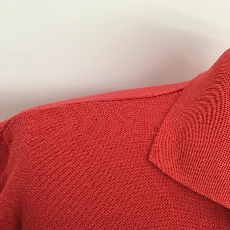 ザノースフェイス THE NORTH FACE ポロシャツ 半袖 NT-5281 M ロゴ、文字 赤 / レッド / メンズ USED 古着 中古 10092362