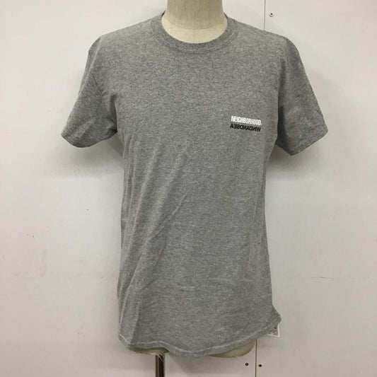 ウィンダンシー WIND AND SEA Tシャツ 半袖 211ELWSN-STM02S NEIGHBORHOOD x WIND AND SEA M ロゴ、文字 灰 / グレー /  メンズ USED 古着 中古 10092378