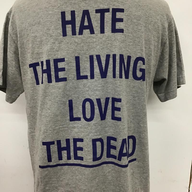 ネイバーフッド NEIGHBORHOOD Tシャツ 半袖 クルーネック プリント S ロゴ、文字 灰 / グレー /  メンズ USED 古着 中古 10092427