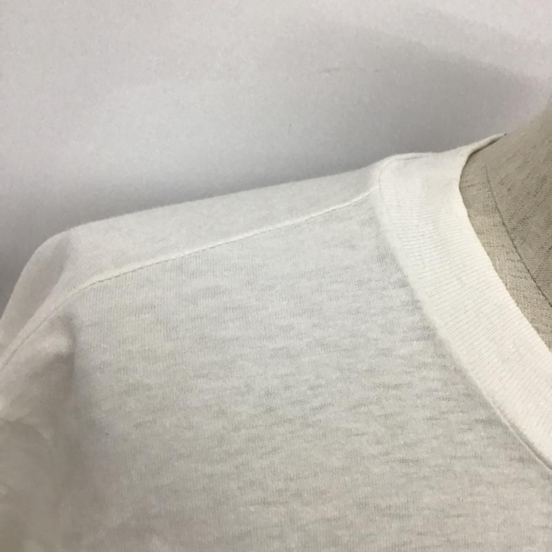 古着 USED Tシャツ 半袖 バックプリント サーフィン stedman M ロゴ、文字 白 / ホワイト /  メンズ USED 古着 中古 10092431