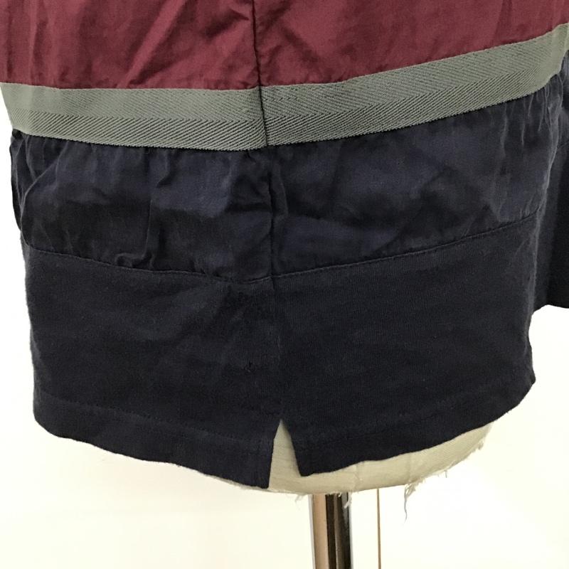 ジョンアンダーカバー JohnUNDERCOVER Tシャツ 半袖 JUP4801 クルーネック 3 無地 紺 / ネイビー / X えんじ / ワインレッド / X 灰 / グレー /  メンズ USED 古着 中古 10092433