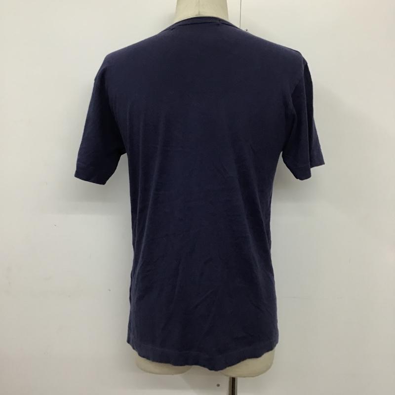 プレイコムデギャルソン PLAY COMME des GARCONS Tシャツ 半袖 AZ-T216 PLAY GOLD HEART ワッペン M ワンポイント 紺 / ネイビー / X 金 / ゴールド /  メンズ USED 古着 中古 10092435