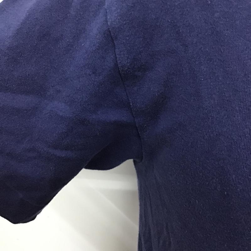 プレイコムデギャルソン PLAY COMME des GARCONS Tシャツ 半袖 AZ-T216 PLAY GOLD HEART ワッペン M ワンポイント 紺 / ネイビー / X 金 / ゴールド /  メンズ USED 古着 中古 10092435