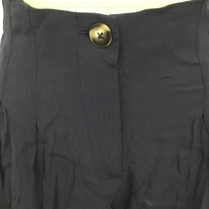 ザラ ZARA パンツ ショートパンツ XS 無地 紺 / ネイビー / レディース USED 古着 中古 10092492