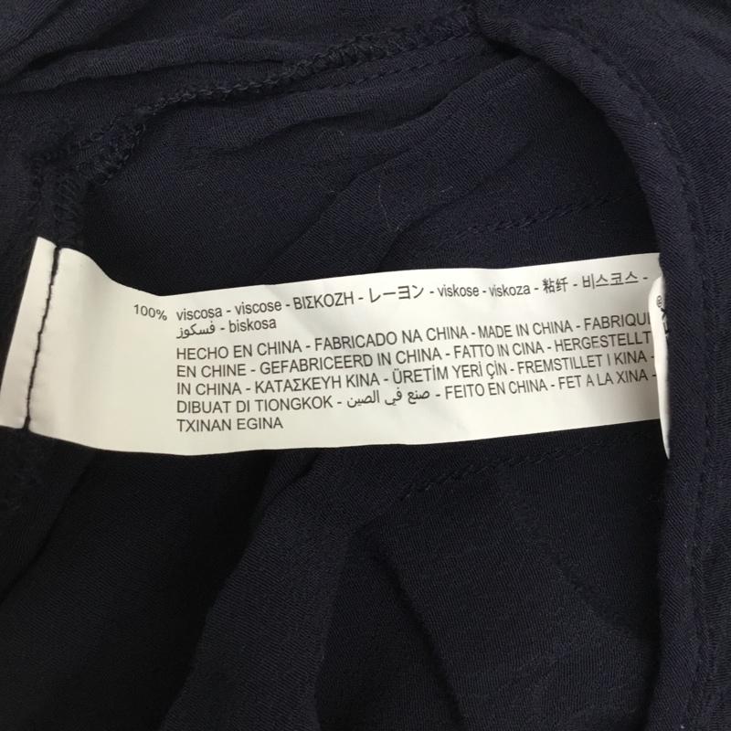 ザラ ZARA パンツ ショートパンツ XS 無地 紺 / ネイビー / レディース USED 古着 中古 10092492